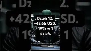 🔥13$ &rarr; 257$ w 12 dni.Bez presji.Dziś +42.66 USD. #dzienniktradera #kasa #etat #zarabianie #tata