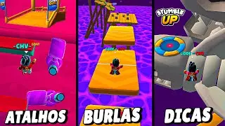 Ensinei como ZERAR o Stumble UP!! Todas as DICAS, ATALHOS e BURLAS no Mapa de Speed RUN