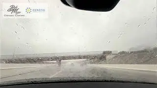 Rain Repelled on Glass | SENSHA WINDOW CRYSTAL Real Driving Footage【From &ndash; SENSHA USA】#SENSHA
