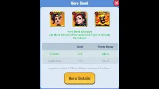 Hero Bond. Power Growth #1 in Kingdom Guard