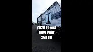 Why is THIS the #1 Selling Cherokee RV? | 2026 Grey Wolf 26DBH Full Tour