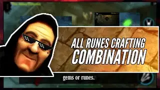 All Runes Crafting Combination | Heretic Gods