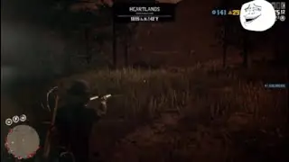 Red dead redemption 2 online (How to kill an invisible player)