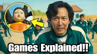 Squid Game | All Games Explained!!!