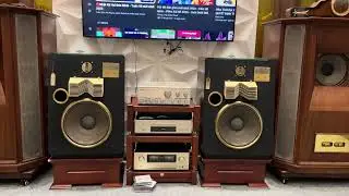 Test loa. JBL L300 summit gold. &Acirc;m ly Accuphase e350 cd dp 55v đt trung Lan 0967865999