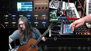 Goofing off with Looperboard firmware 2.0 midi control with AKAI MPC One