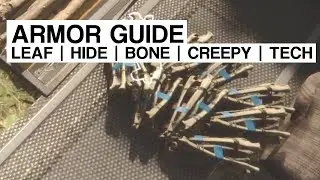 Armor Guide (leaf, hide, bone, creepy, tech) | Sons of the Forest