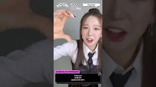 Yujin Check-in Mission KCON JAPAN 2023 [230411] #shorts
