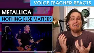 Voice Teacher Reacts to Metallica - Nothing Else Matters