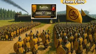 9000 Aserai Army VS 1000 Army | The Most Epic Siege Ever || Mount & Blade 2 Bannerlord
