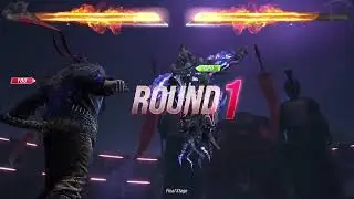 Tekken 8: King Takes on Azazel in a Hard Level Match | Full HD 60FPS