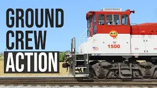 Run 8 Train Simulator Tutorial: Manual Coupler, Angle Cock and Air Hose - The 
