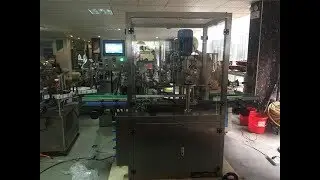 Automatic vacuum can seaming machine with nitrogen gas flushing seamer equipment