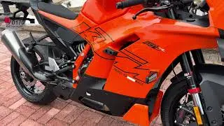 Very first impressions of the new  KTM RC 990R 