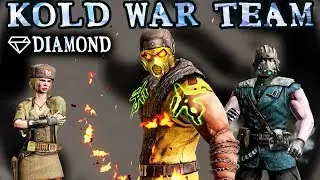 Mortal Kombat Mobile. Diamond Kold War Team. EXTREMELY OVERPOWERED! Can't Lose!