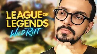 MINHA PRIMEIRA VEZ JOGANDO WILD RIFT