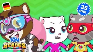 Streng geheime Missionen von Talking Tom Heroes ⚡🦸 Cartoon-Kombipaket