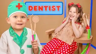 Oliver’s Cardboard Hospital! 🏥📦 Fun Kids Adventure