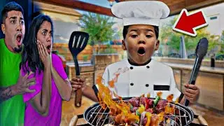 The Trench Family | Our Son Decides What We Eat Today full time 