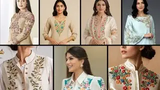 Beautiful Handmade Embroidery Dress Design | Elegant & Stylish Outfit for Women