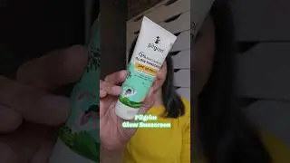 #pilgrim Glow #Sunscreen ✨️💛 #skincare #shorts