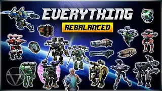 BIGGEST REBALANCE EVER (Part 1) &ndash; Preview & Gameplay | War Robots