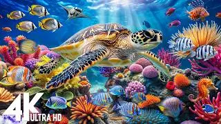 [NEW] 11HR Stunning 4K Underwater footage-Rare & Colorful Sea Life Video - Relaxing Sleep Music #6