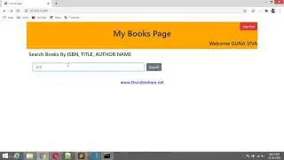 my project1 submission | books review website
