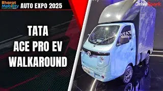 Auto Expo 2025: Tata Ace Pro EV Walkaround | ADAS | 38.9bhp | 14.4kWh Battery Pack | Promeet Ghosh