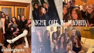 Spain Vlog 3: A Night Out in Madrid, Spain *CLUBBING UNTIL 6 A.M.*