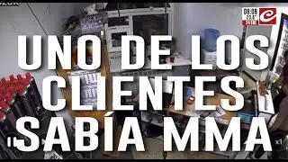 Video muestra el momento en el que un luchador de MMA muele a golpes a delincuentes