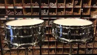 LUDWIG LM400 VS LM402 Comparison Video/ SUPRAPHONIC SNARE DRUM 14&times;5 VS 14&times;6.5 /ラディック スネアドラム叩き比べ