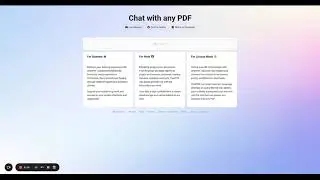 ai beyond ChatGPT Meet ChatPDF   Chat with any PDF!