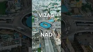 Vizag NAD Flyover update | Vizag City Transformation 🚧✨ #Shorts #vizag
