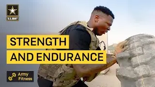 Soldiers Display Strength and Endurance
