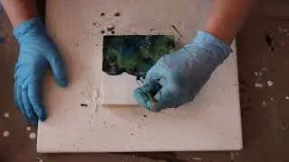 Wax on Wednesdays Encaustic Painting Mark Making Series  Week 3