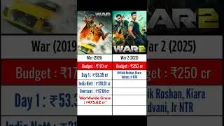 War 2 vs War | Collection, Hit or Flop | #shorts
