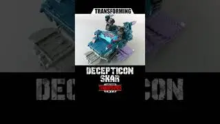 Transformers War For Cybertron - Generation Selects - Decepticon Skar Sky Patrol 3rd Unit #shorts