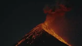 Active volcano 🌋 || No Copyright Video 4K ||