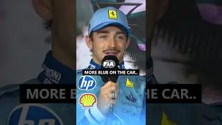 Charles' opinion on the 'blue' Ferrari livery 🤔 #f1 #formula1