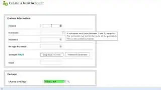 Create New Web Hosting account by WHM (Web Host Manager)