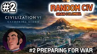 Civilization VI Deity | turn 51 to 101 war vs. aztecs #2 Sim&oacute;n Bol&iacute;var [no commentary]