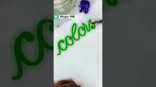 MAGIC INK ( MULTIPLE COLORS ) #art #calligraphy