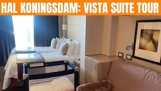 HAL Koningsdam | Полная виртуальная экскурсия по номеру Vista Suite | Стоит ли доплачивать?