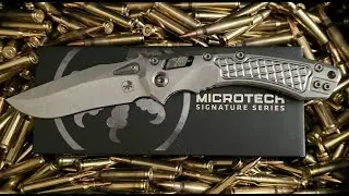 Распаковка ножа Microtech Marfione Select Amphibian Ram-Lok Frag Titanium! Мой любимый из всех?!