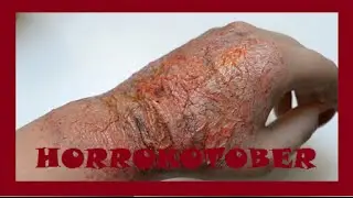Brandwunde (TUTORIAL) | #HORROKTOBER