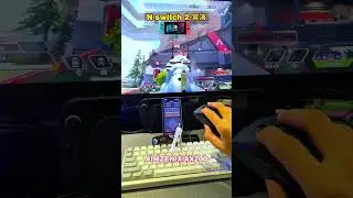 💯【Must-Watch】Switch Players: 1000% Accuracy Boost with AX200 Keyboard + Mouse Setup! 🚀 #aimzenix