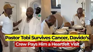 Davido, Cubana Chiefpriest Visit Pastor Tobi After Cancer Recovery