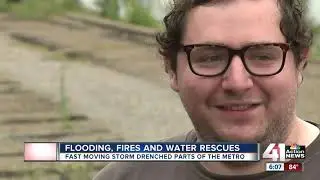 Morning storms pack punch rolling through KC
