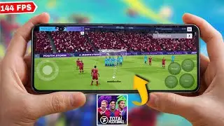 Total football Mobile 2026 On REDMAGIC 11 PRO Gaming Test | Ultra Graphics Gameplay [144 FPS]